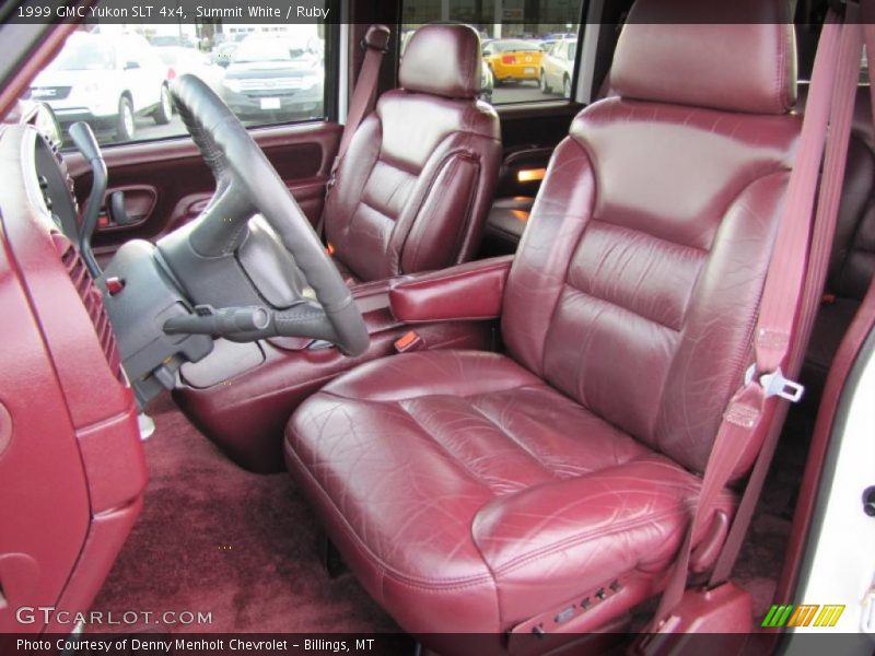  1999 Yukon SLT 4x4 Ruby Interior