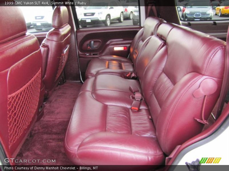  1999 Yukon SLT 4x4 Ruby Interior