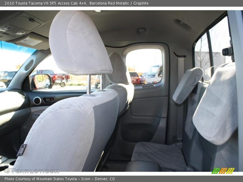 Barcelona Red Metallic / Graphite 2010 Toyota Tacoma V6 SR5 Access Cab 4x4