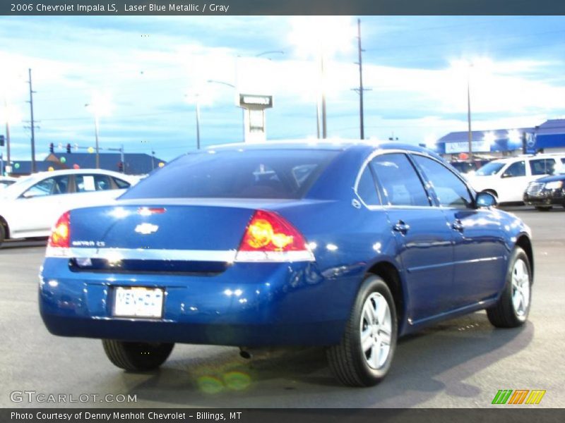 Laser Blue Metallic / Gray 2006 Chevrolet Impala LS