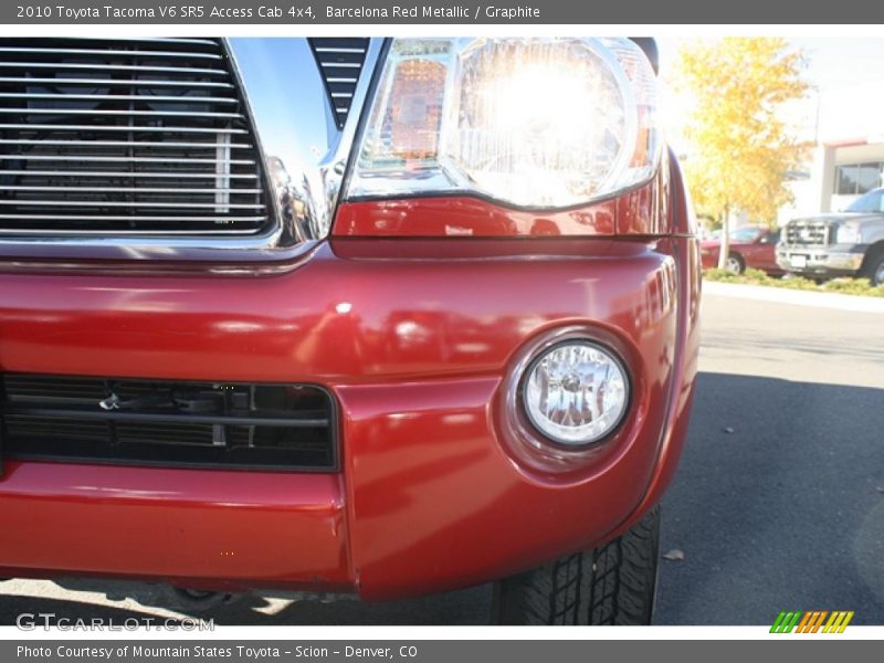 Barcelona Red Metallic / Graphite 2010 Toyota Tacoma V6 SR5 Access Cab 4x4
