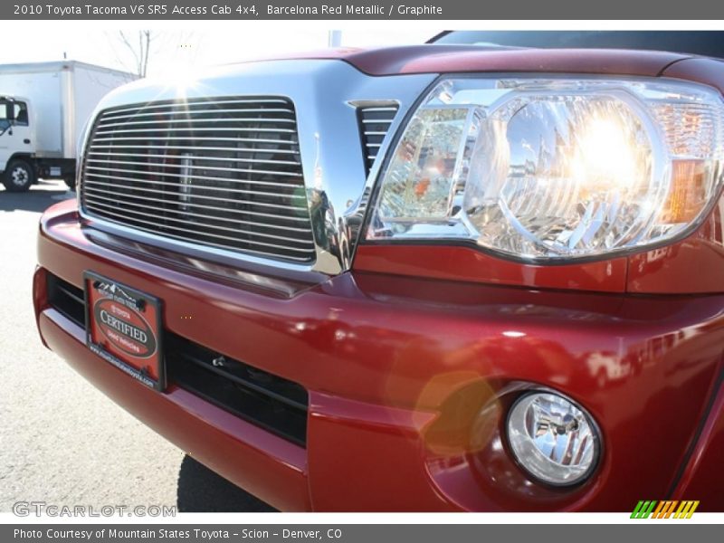 Barcelona Red Metallic / Graphite 2010 Toyota Tacoma V6 SR5 Access Cab 4x4