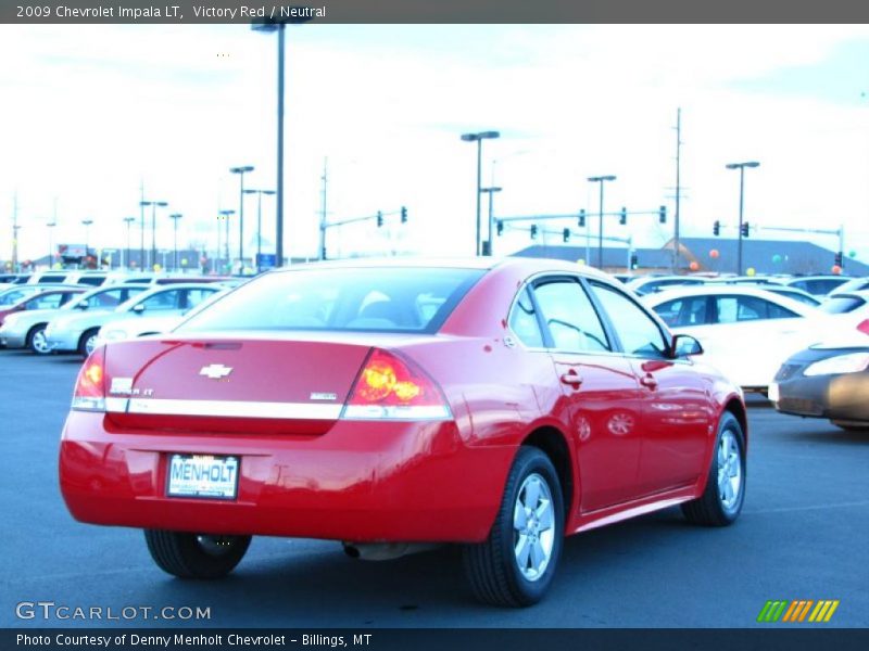 Victory Red / Neutral 2009 Chevrolet Impala LT