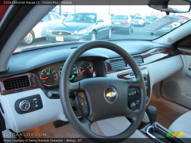 Victory Red / Neutral 2009 Chevrolet Impala LT