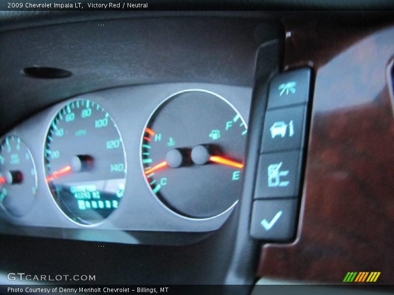 Victory Red / Neutral 2009 Chevrolet Impala LT
