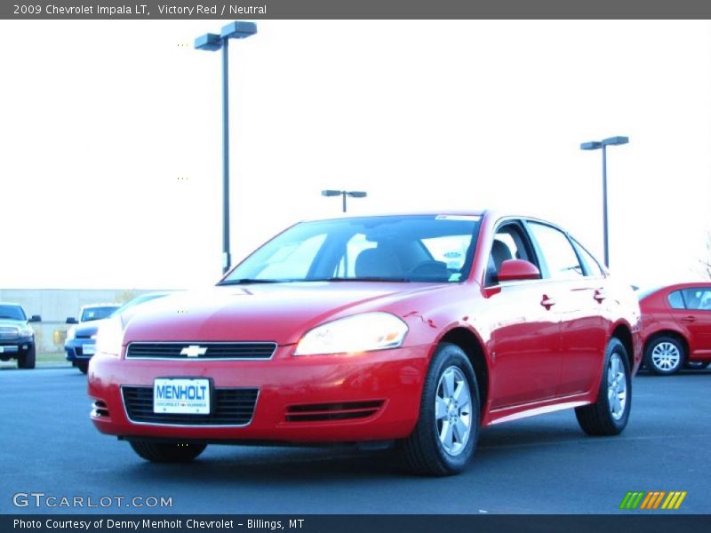 Victory Red / Neutral 2009 Chevrolet Impala LT