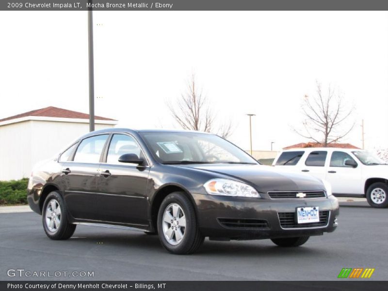 Mocha Bronze Metallic / Ebony 2009 Chevrolet Impala LT