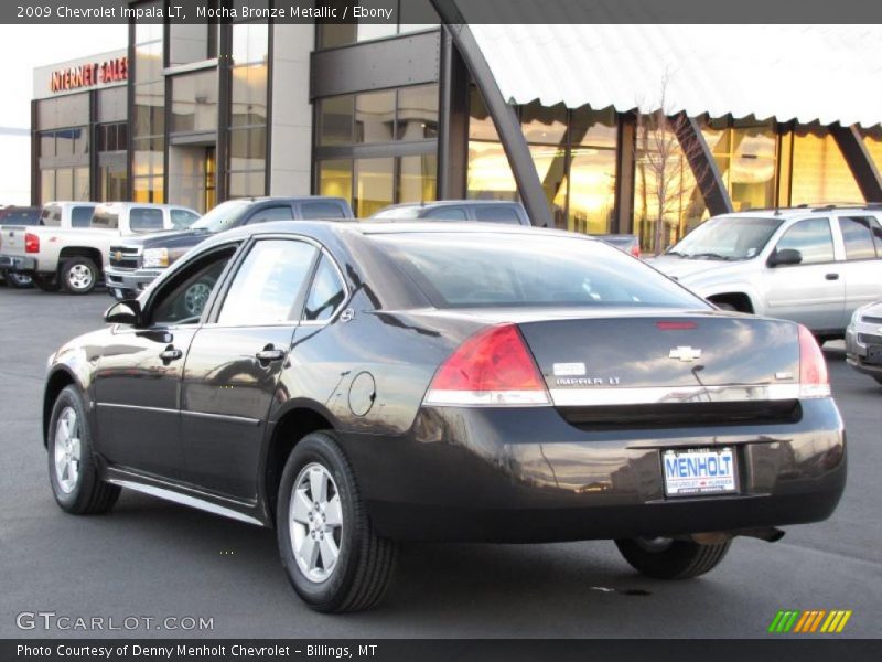 Mocha Bronze Metallic / Ebony 2009 Chevrolet Impala LT
