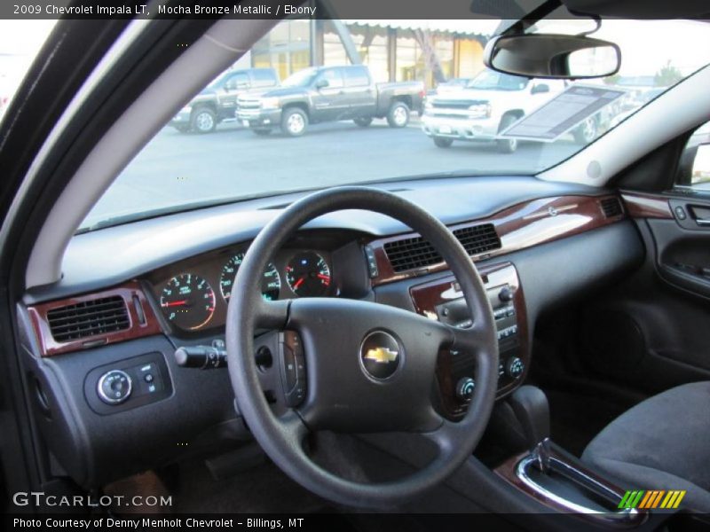 Mocha Bronze Metallic / Ebony 2009 Chevrolet Impala LT