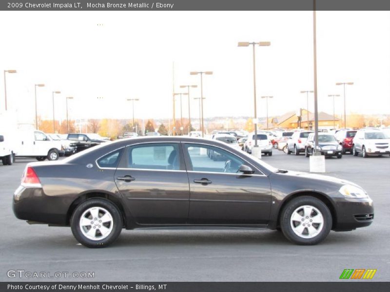 Mocha Bronze Metallic / Ebony 2009 Chevrolet Impala LT
