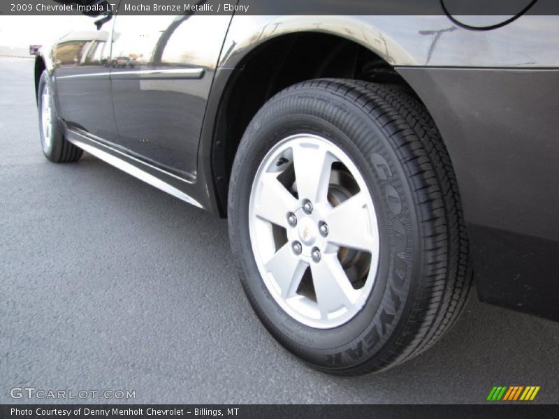 Mocha Bronze Metallic / Ebony 2009 Chevrolet Impala LT
