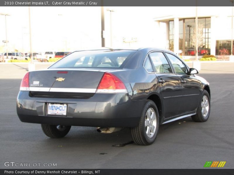 Cyber Gray Metallic / Gray 2010 Chevrolet Impala LT