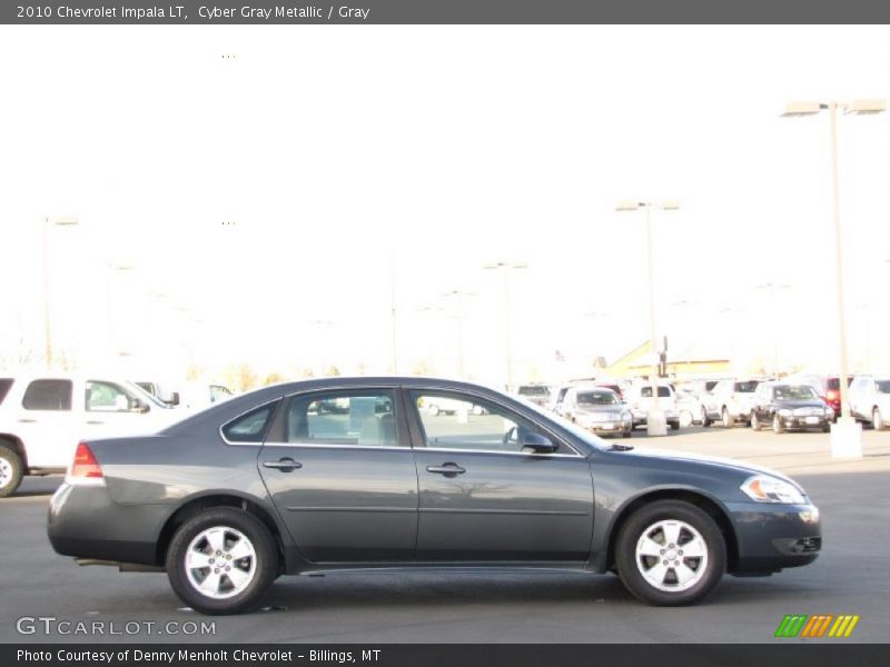 Cyber Gray Metallic / Gray 2010 Chevrolet Impala LT