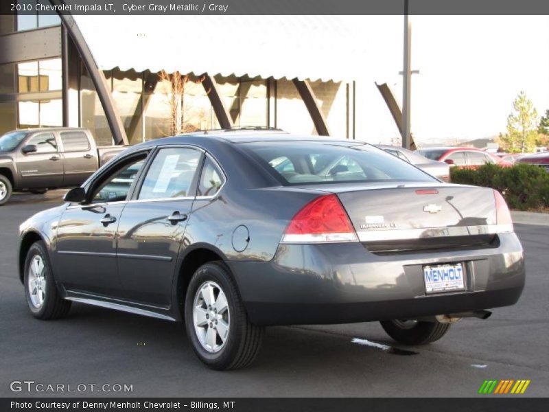 Cyber Gray Metallic / Gray 2010 Chevrolet Impala LT