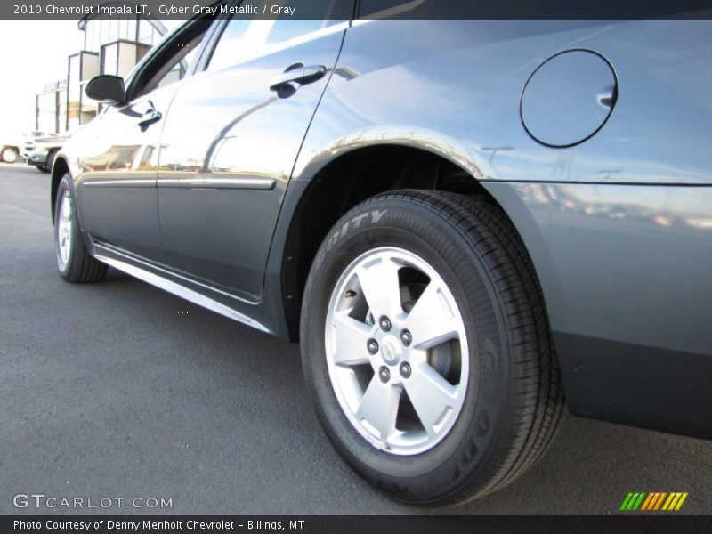 Cyber Gray Metallic / Gray 2010 Chevrolet Impala LT