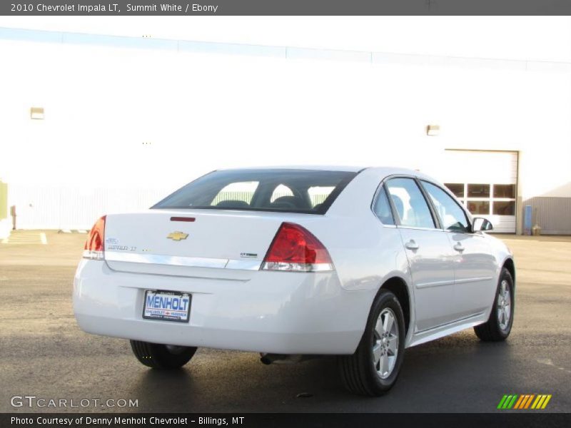 Summit White / Ebony 2010 Chevrolet Impala LT