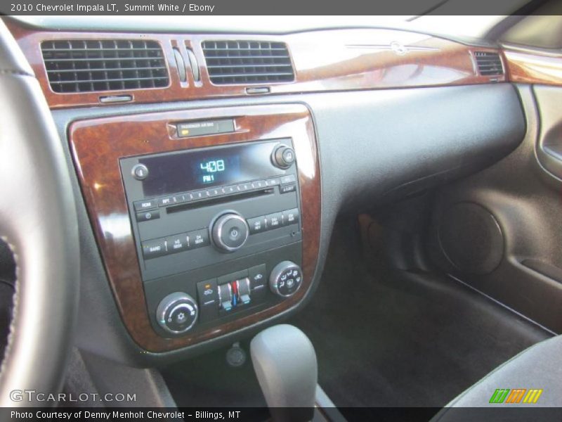 Summit White / Ebony 2010 Chevrolet Impala LT
