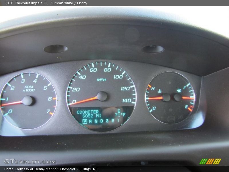 Summit White / Ebony 2010 Chevrolet Impala LT
