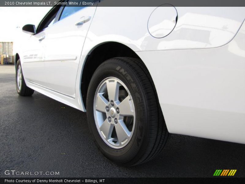 Summit White / Ebony 2010 Chevrolet Impala LT