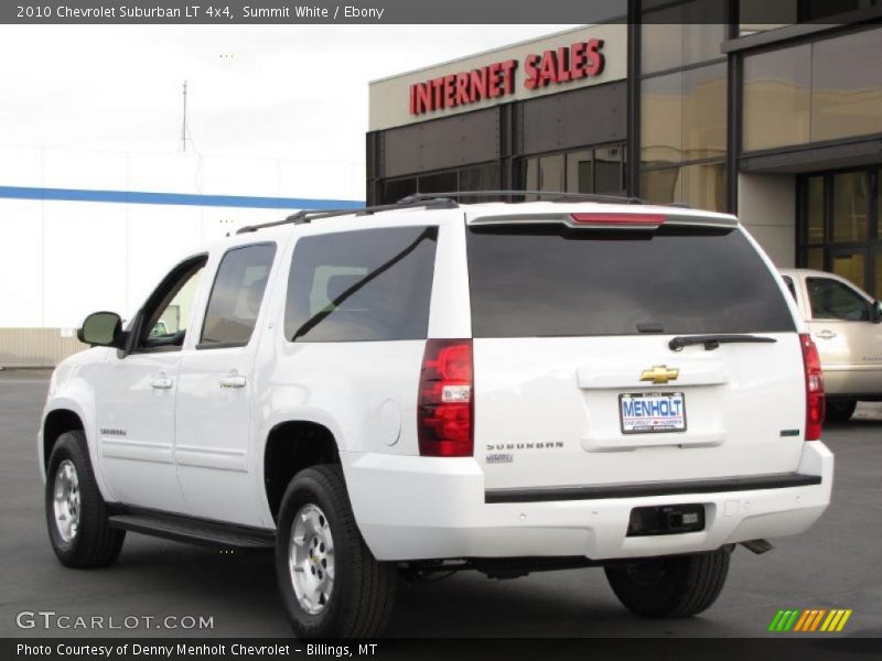 Summit White / Ebony 2010 Chevrolet Suburban LT 4x4