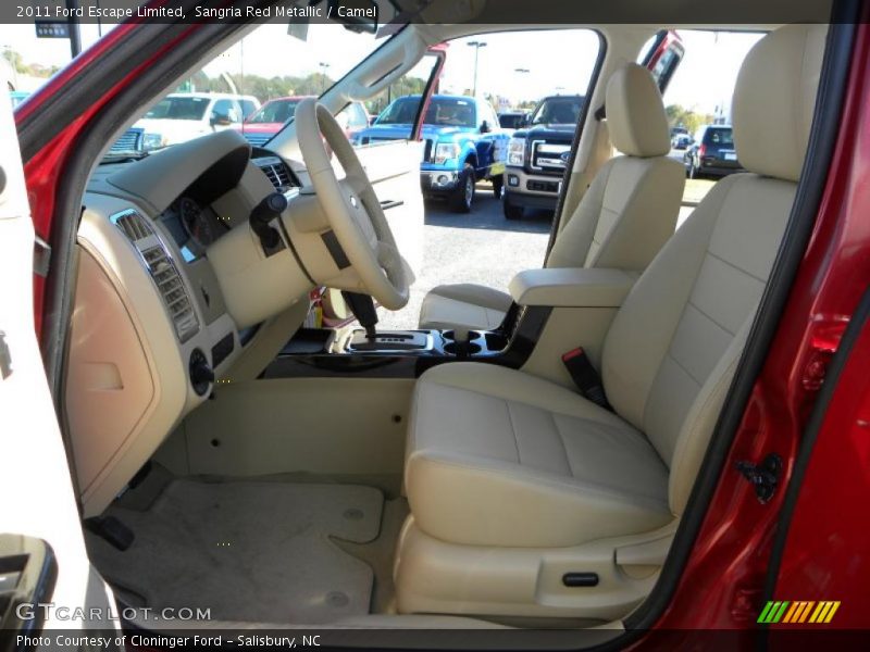  2011 Escape Limited Camel Interior