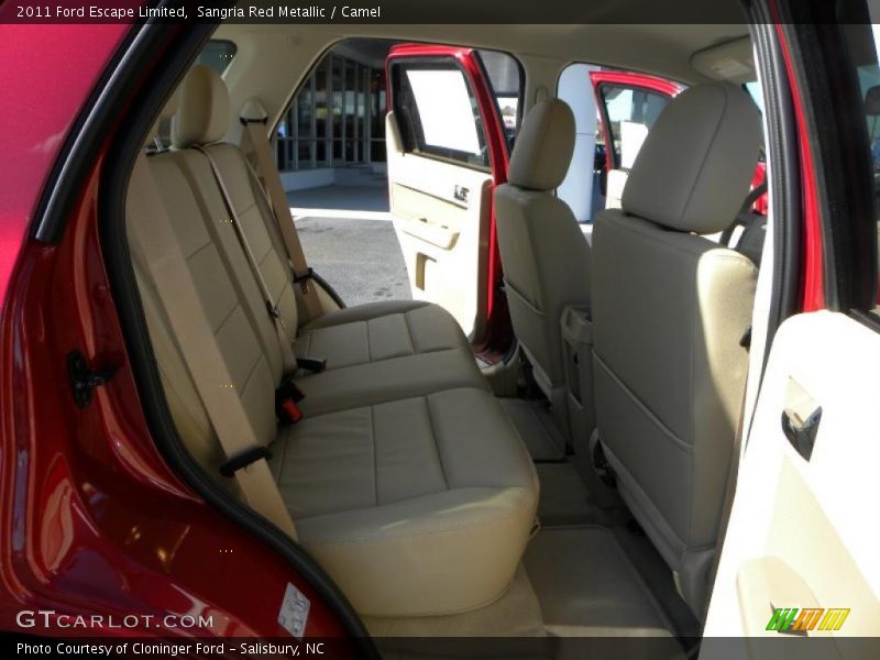  2011 Escape Limited Camel Interior