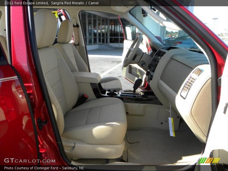  2011 Escape Limited Camel Interior