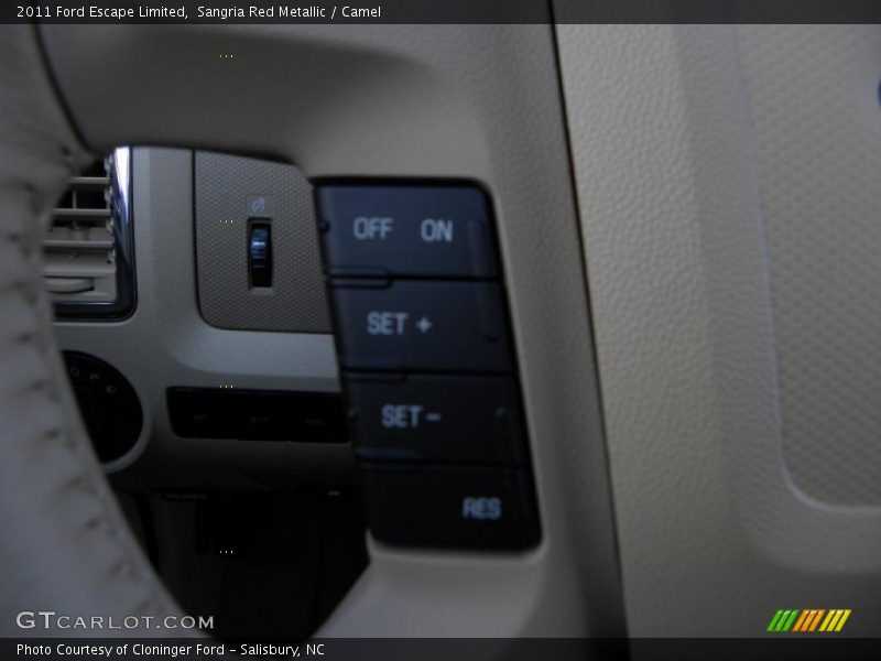 Sangria Red Metallic / Camel 2011 Ford Escape Limited