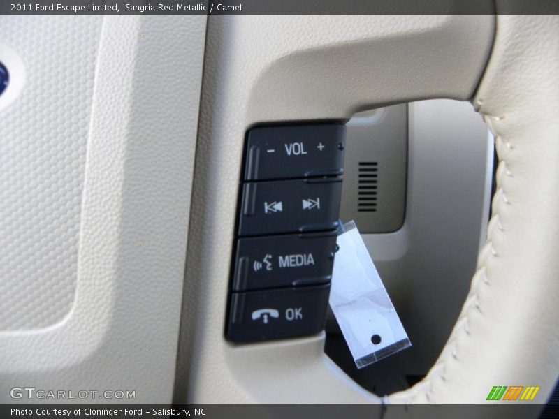 Controls of 2011 Escape Limited