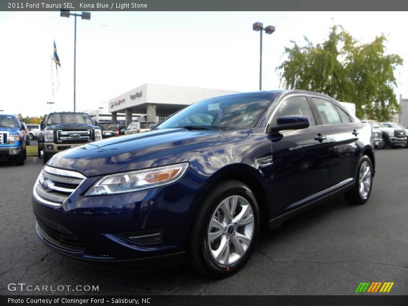 Kona Blue / Light Stone 2011 Ford Taurus SEL