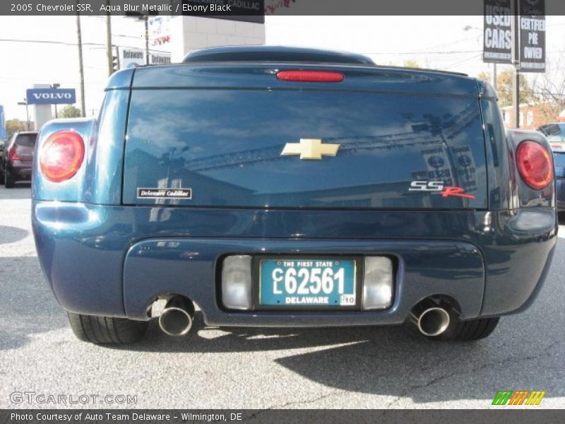 Aqua Blur Metallic / Ebony Black 2005 Chevrolet SSR