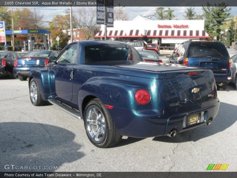Aqua Blur Metallic / Ebony Black 2005 Chevrolet SSR