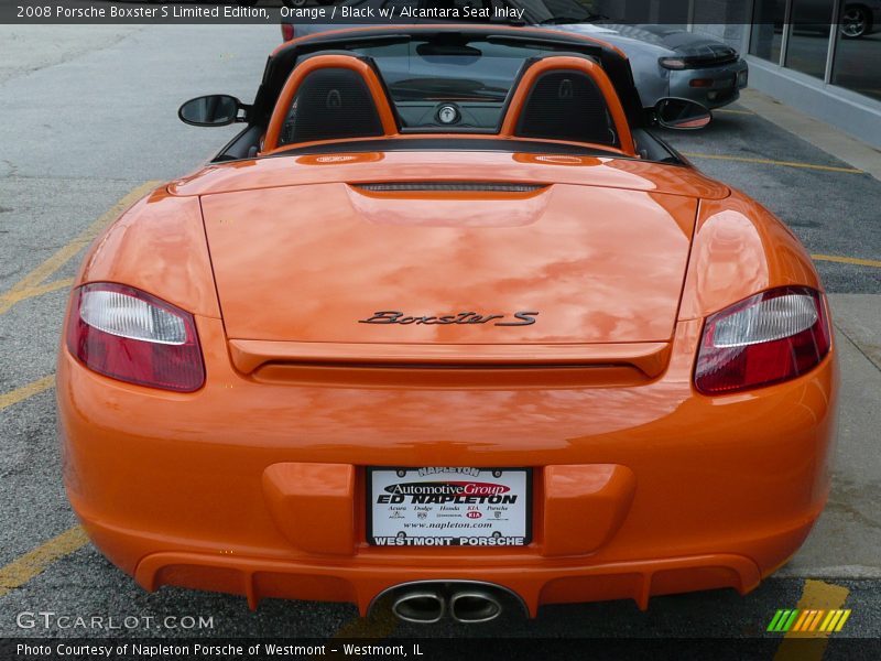 Orange / Black w/ Alcantara Seat Inlay 2008 Porsche Boxster S Limited Edition