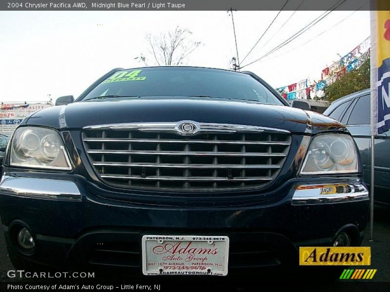 Midnight Blue Pearl / Light Taupe 2004 Chrysler Pacifica AWD