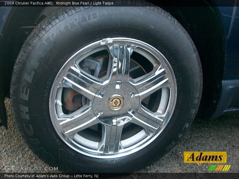 Midnight Blue Pearl / Light Taupe 2004 Chrysler Pacifica AWD