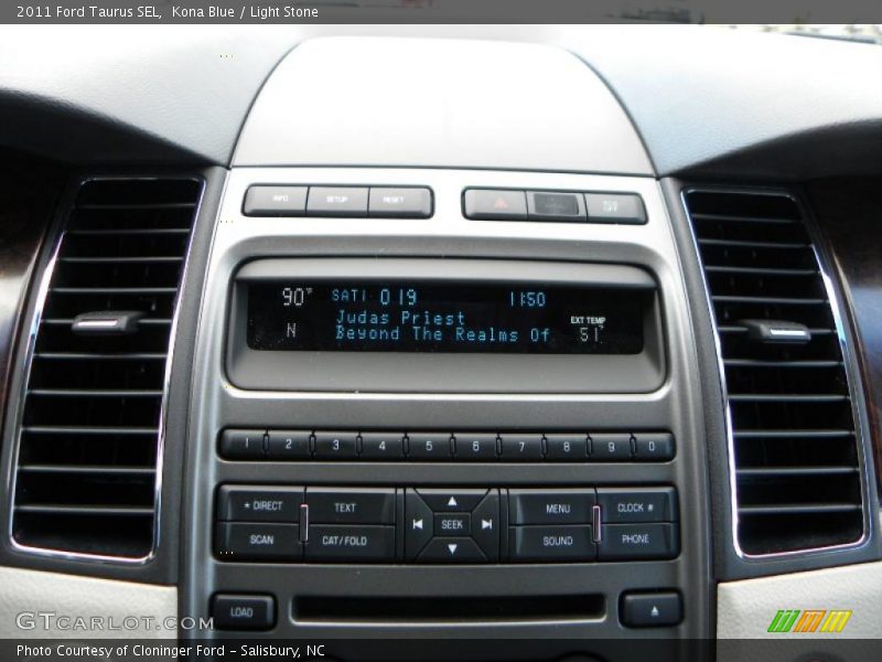 Controls of 2011 Taurus SEL