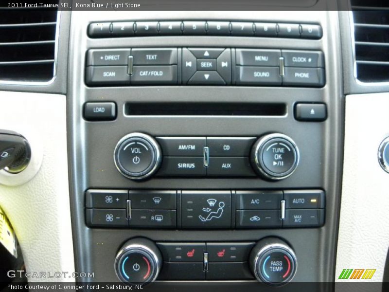 Controls of 2011 Taurus SEL