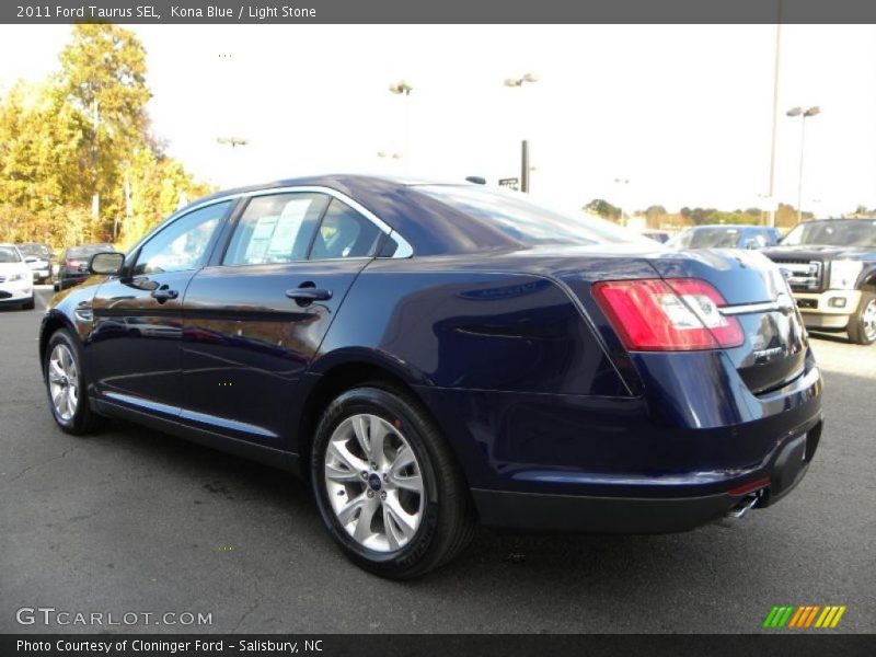 Kona Blue / Light Stone 2011 Ford Taurus SEL