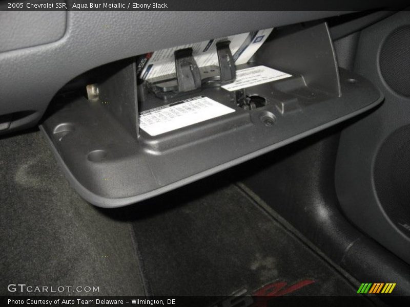 Aqua Blur Metallic / Ebony Black 2005 Chevrolet SSR
