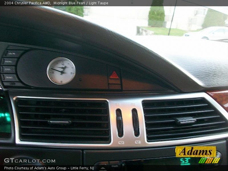 Midnight Blue Pearl / Light Taupe 2004 Chrysler Pacifica AWD