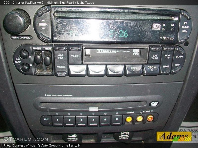 Midnight Blue Pearl / Light Taupe 2004 Chrysler Pacifica AWD