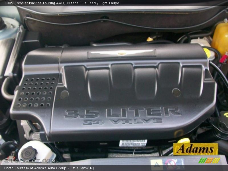 Butane Blue Pearl / Light Taupe 2005 Chrysler Pacifica Touring AWD