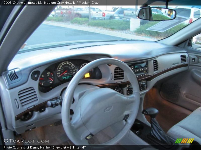 Medium Gray Metallic / Medium Gray 2005 Chevrolet Impala LS