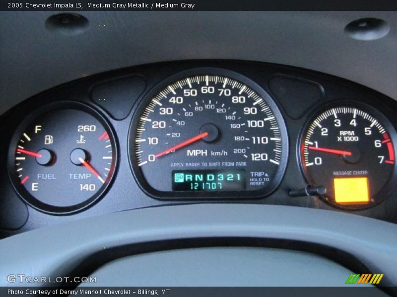 Medium Gray Metallic / Medium Gray 2005 Chevrolet Impala LS