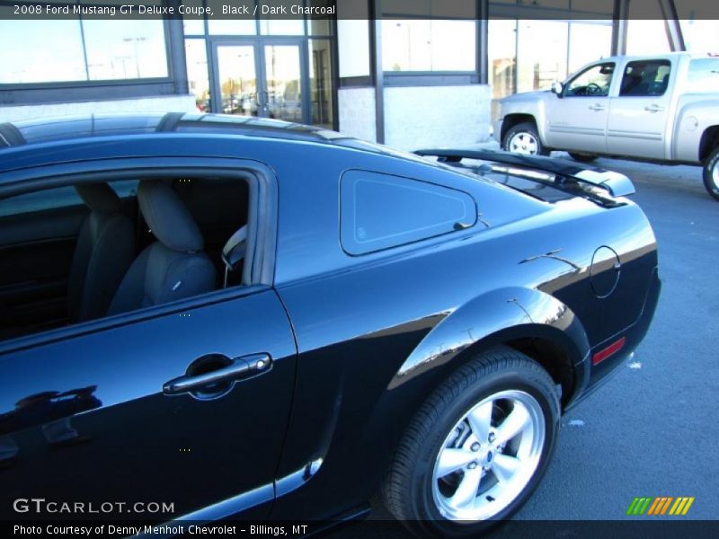 Black / Dark Charcoal 2008 Ford Mustang GT Deluxe Coupe