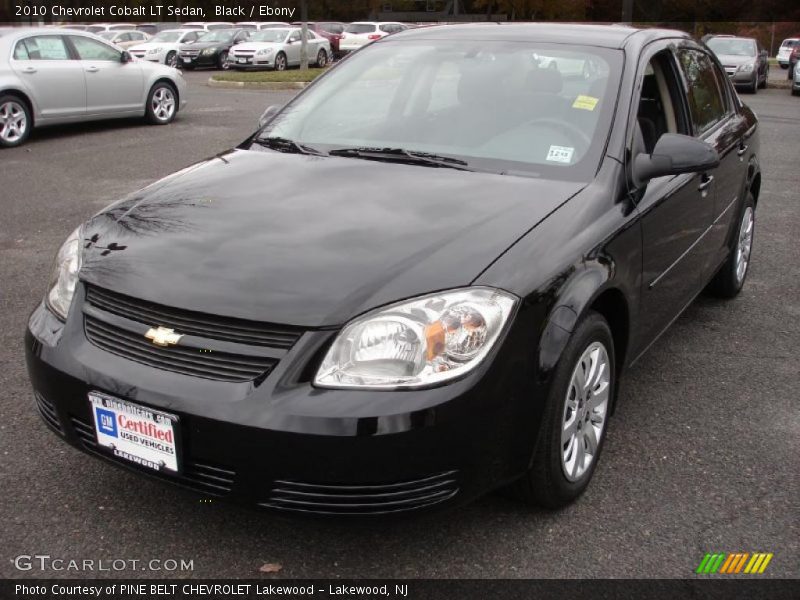Black / Ebony 2010 Chevrolet Cobalt LT Sedan