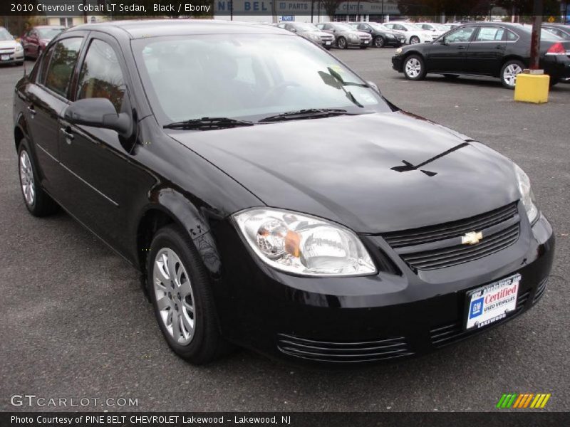 Black / Ebony 2010 Chevrolet Cobalt LT Sedan