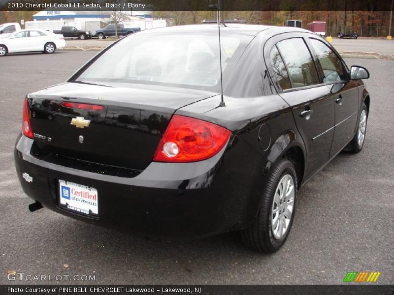 Black / Ebony 2010 Chevrolet Cobalt LT Sedan