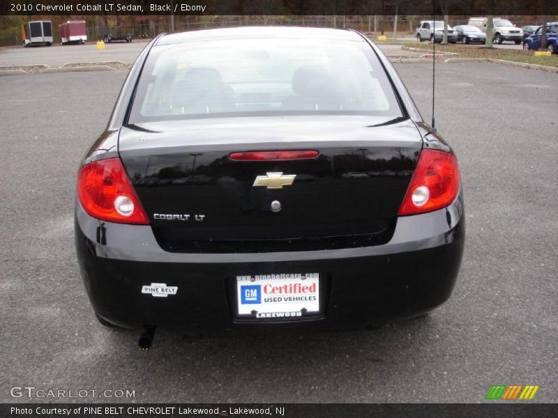 Black / Ebony 2010 Chevrolet Cobalt LT Sedan