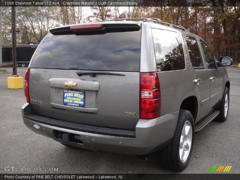 Graystone Metallic / Light Cashmere/Ebony 2008 Chevrolet Tahoe LTZ 4x4